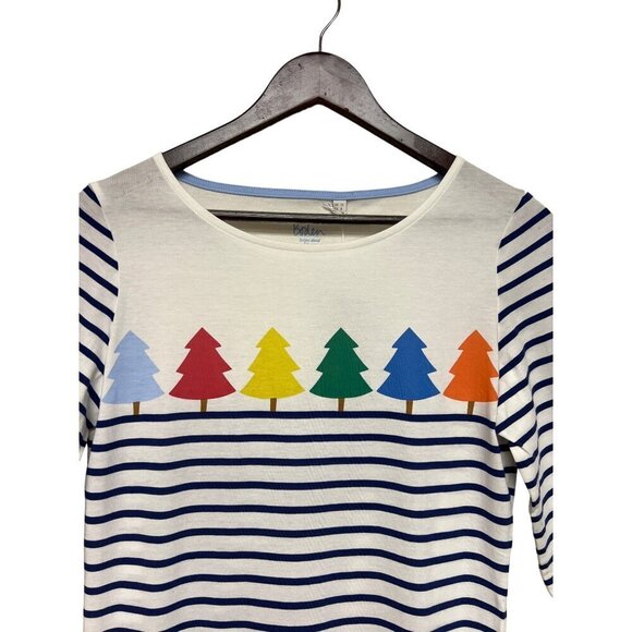 NEW! Body Stripes Ahead of The Rest Shirt Tree Graphic Women's Size 8 - Picture 2 of 11